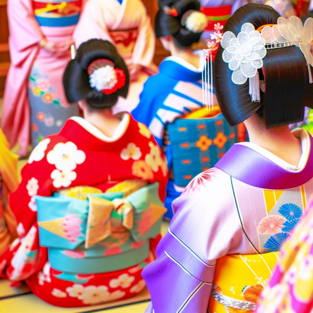 日本の伝統行事を彩る美しい晴れ着の魅力