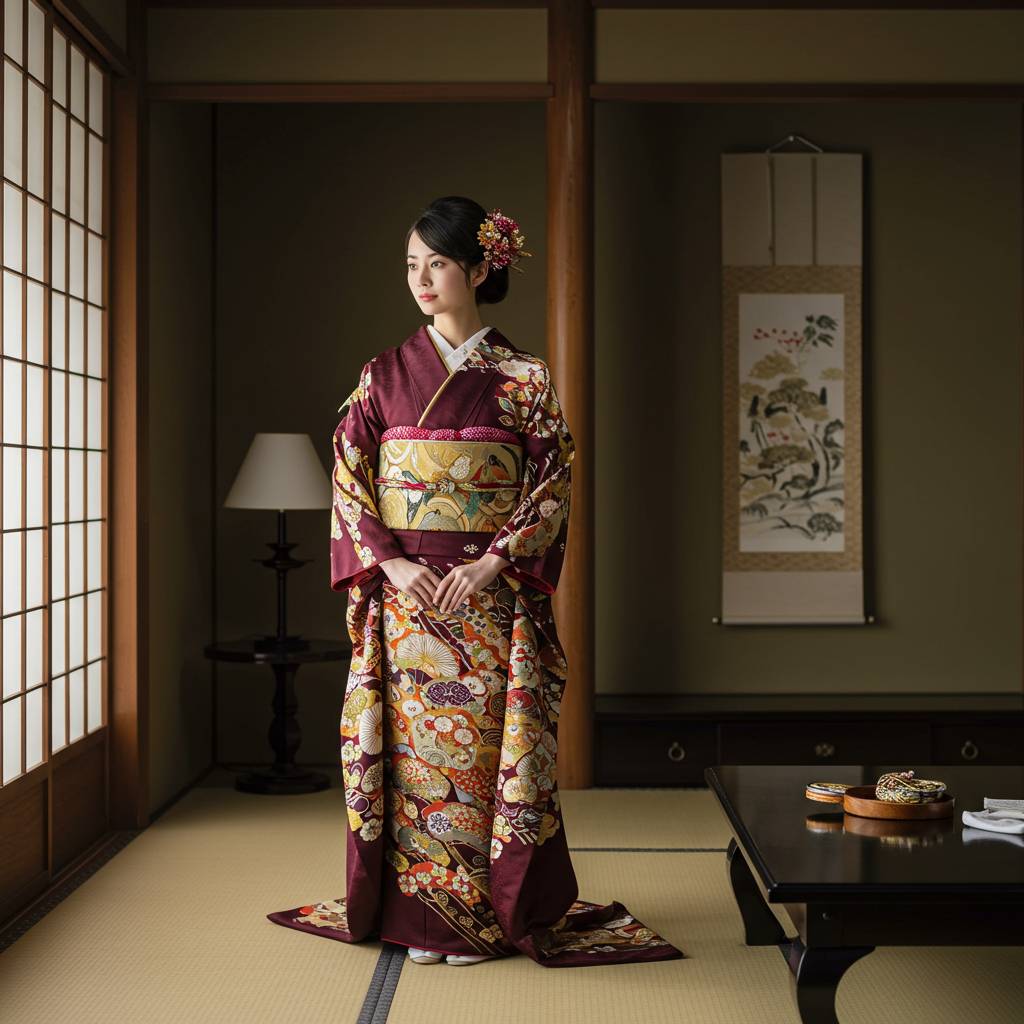 【伝統の晴れ着と現代の装い – ハレの日の和装考察】