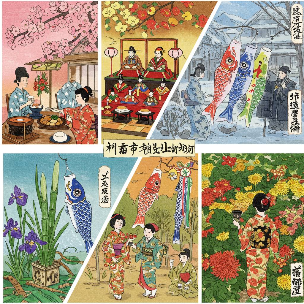 知って得する！江戸時代から続く日本の五節句の意味と楽しみ方
