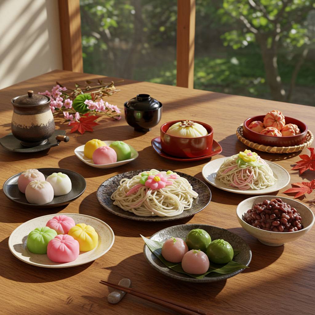 晴れの日を彩る行事食 – 季節ごとの特別な味わい